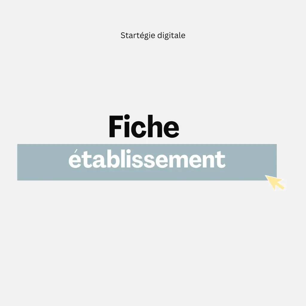 Fiche établissement