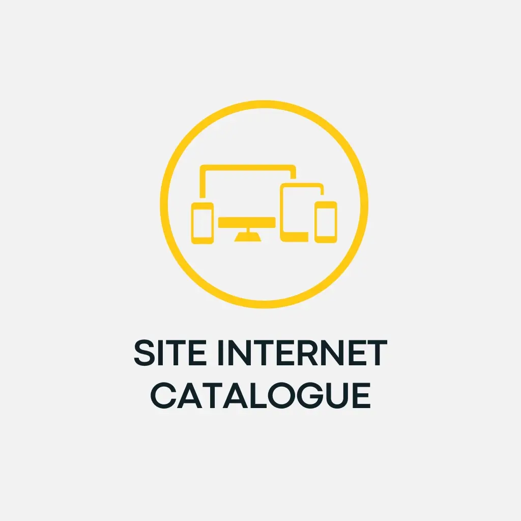 Site internet catalogue